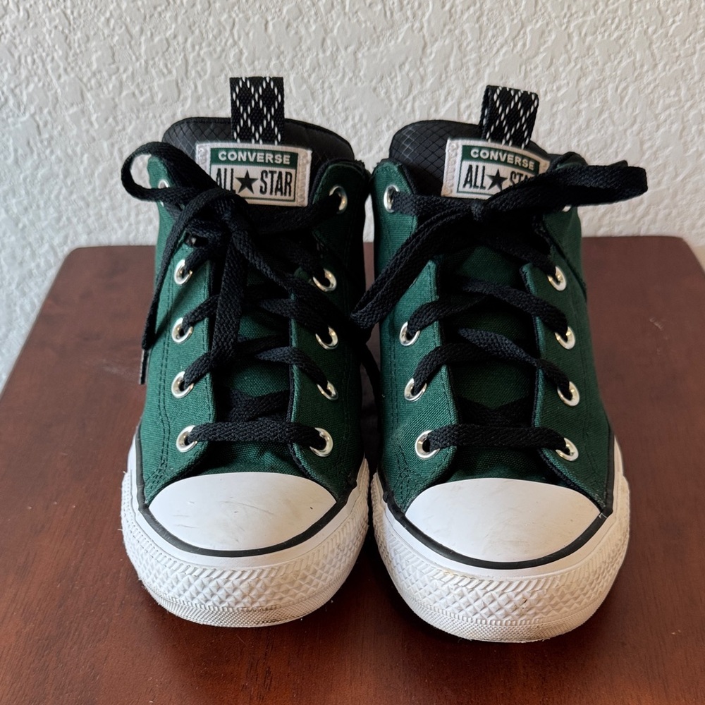 Converse Kids Forest Green High-Tops
